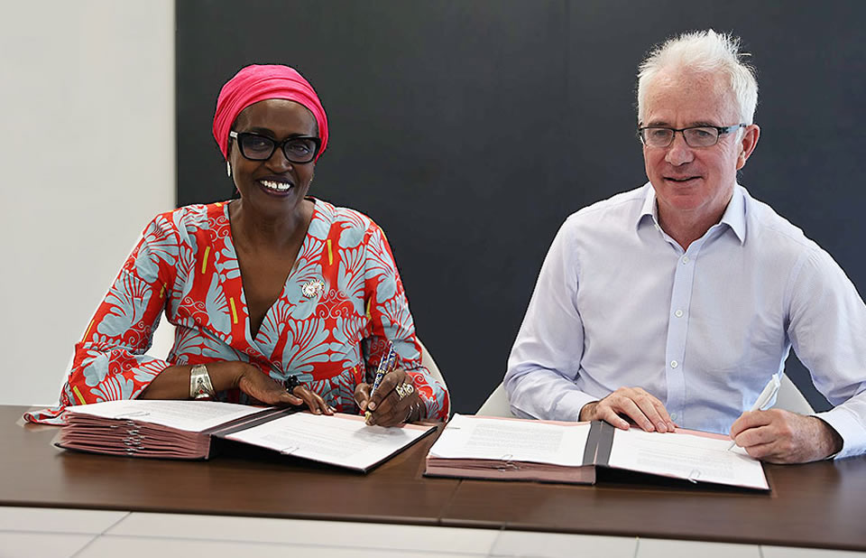 UNAIDS and Global Fund sign a new strategic framework for their collaboration to end AIDS