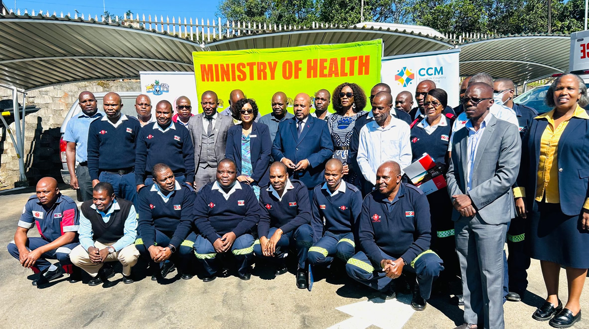 Driving Health Forward: Eswatini Ministry of Health Receives Vehicles and Equipment Through The Global Fund Support